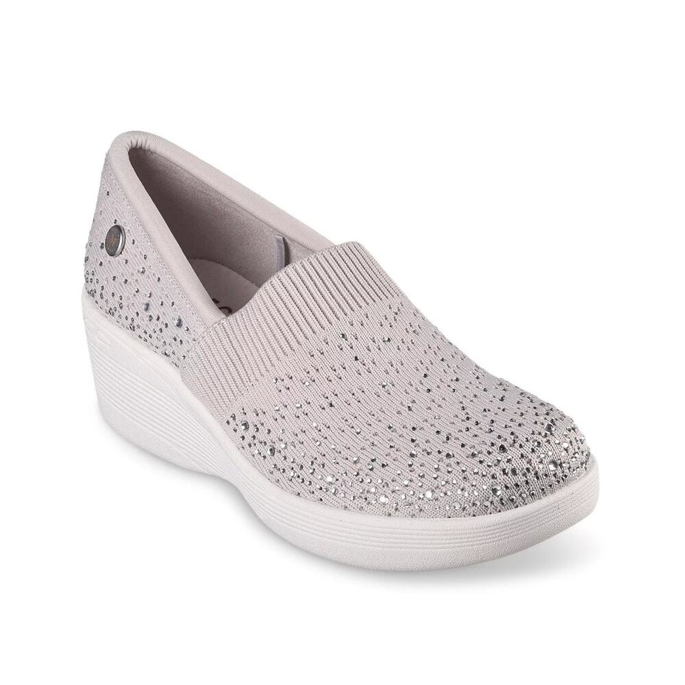 Skechers X Martha Stewart Pier-Lite Reflection Wedge Slip-On Shoes 8